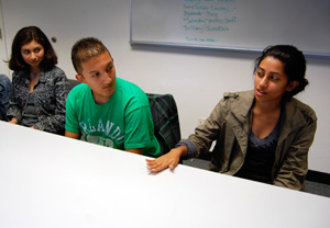 Daisy, Frank and Shivani Patel share their thoughts about poverty.