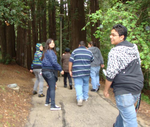 Yesenia loved that UC Santa Cruz was so naturey.